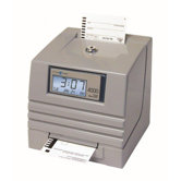 Auto-Totaling Time clock
