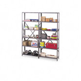 Industrial Steel Shelving for 87 High Posts, 36W X 18D, 6/Carton
