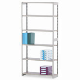 Regal Shelving Starter Set, 6 Shelves, 12" Length