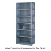 Q Line Open Shelving, 6 Shelves (Adder)