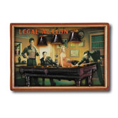 Hand-Carved 'Legal Action' Picture