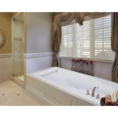Designer Premier 72" W X 36" D Bath Tub with Combo System