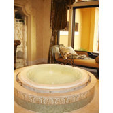 Designer Redondo 60" W X 60" D Bath Tub with Combo System