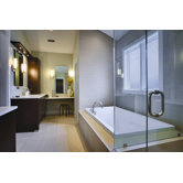 Designer Versailles 72" W X 36" D Bath Tub with Combo System