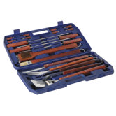 18 Piece BBQ Toolkit with Case