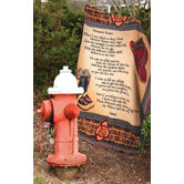 All Fired up Tapestry Throw