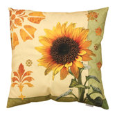 Garden Sunflower Pillow