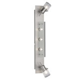Centura Five Light Wall Light in Steel