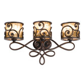 Windsor Nine Light Bath Vanity in Antique Copper