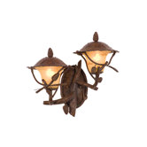 Ponderosa Two Light Outdoor Wall Lantern