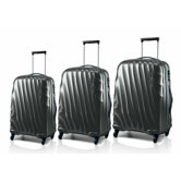 Dune Polycarbonate Spinner Trolley 3pc Luggage Set