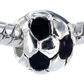 Soccer Ball Bead Charm