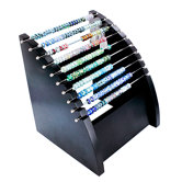 Pacific Black Wood Counter Display