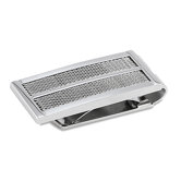 Stainless Steel Mesh Inlay Money Clip