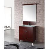 32" Single Bathroom Vanity Set in Cherry