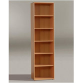 Tempra Beech Tall Wide Bookcase
