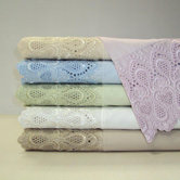 Lace Easy Care 600 Thread Count Sheet Set