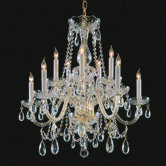 Bohemian 11 Light Candle Chandelier