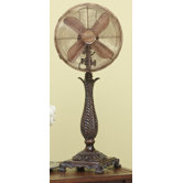 Roccoco Decorative Table Top Fan