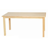 20" Leg Rectangular Table