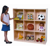 Nine Cubby Deep Storage