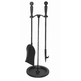 2 Piece Fireplace Tool Set