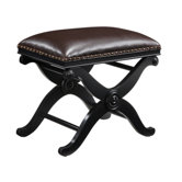 Leather Ottoman