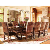 Fieldale Lodge 11 Piece Dining Set