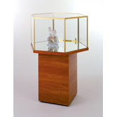 Hexagonal Free Standing Jewelry Case