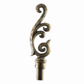Ironcraft Scroll Finial