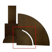 NLW Series Quarter Round Folding Table