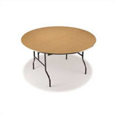 60" Diameter Round Particleboard Core Table