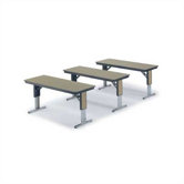 36" x 72" TLA Series Adjustable Height Conference Folding Table