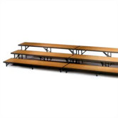 Four-Level Straight Riser with Carpet