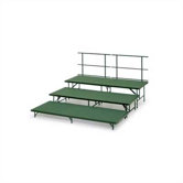 Band Riser Straight Section with Hardboard Deck