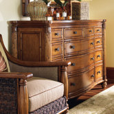 Island Estate Barbados Triple 13 Drawer Dresser