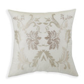 Park Avenue Embroidered Square Pillow