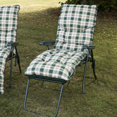 Capri  Single Piped Reclining Lounger