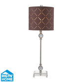 Criss Cross Laser Cut Table Lamp