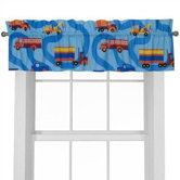 Boys Like Trucks Window Valance