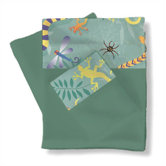 Little Lizards Twin Sheets / Pillowcase Set