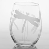 Dragonfly Red Wine Tumbler (Set of 4)