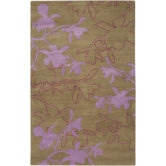 Organic Modern Dark Khaki Rug