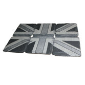 Welsh Slate Union Jack 6 Piece Coaster Set