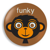 Funky Monkey Plate