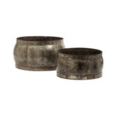 Fortress Barrel Bowl (Set of 2)
