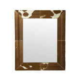 Faux Pony Mirror