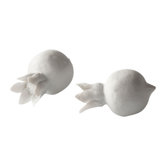 Porcelain Pomegranate Ornament