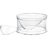 Terra Clear Riser with Solid and Mesh Insert