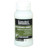 Gloss Medium and Varnish Fluid Bottle
